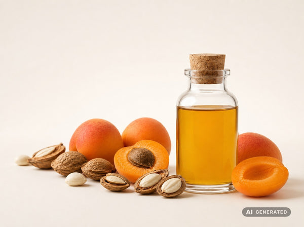 Olio di nocciolo di albicocca spremuto a freddo, bio