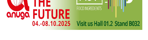 AOT Anuga 2025 Werbebanner mit Standinformationen in Köln