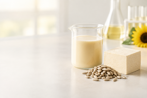 Sonnenblumenprotein optimieren: Von der Proteinextraktion zum Sonnenblumen-Tofu