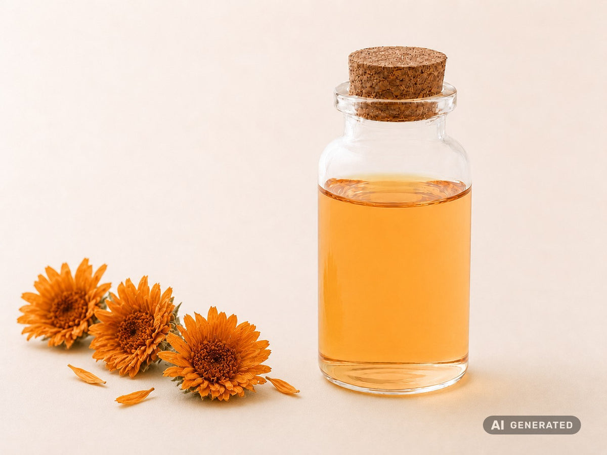 Huile de calendula (extrait dans l’huile de tournesol), bio