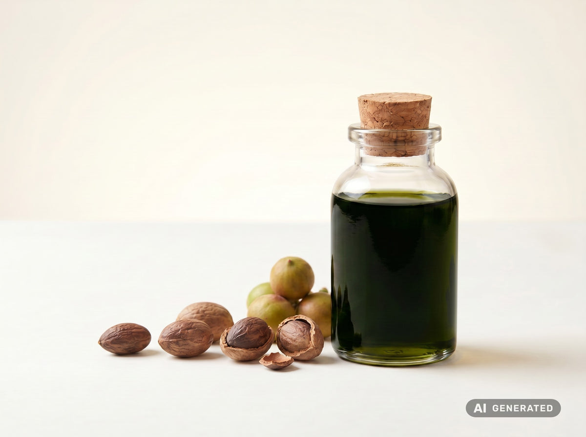 Aceite de tamanu (calophyllum) prensado en frío, ecológico