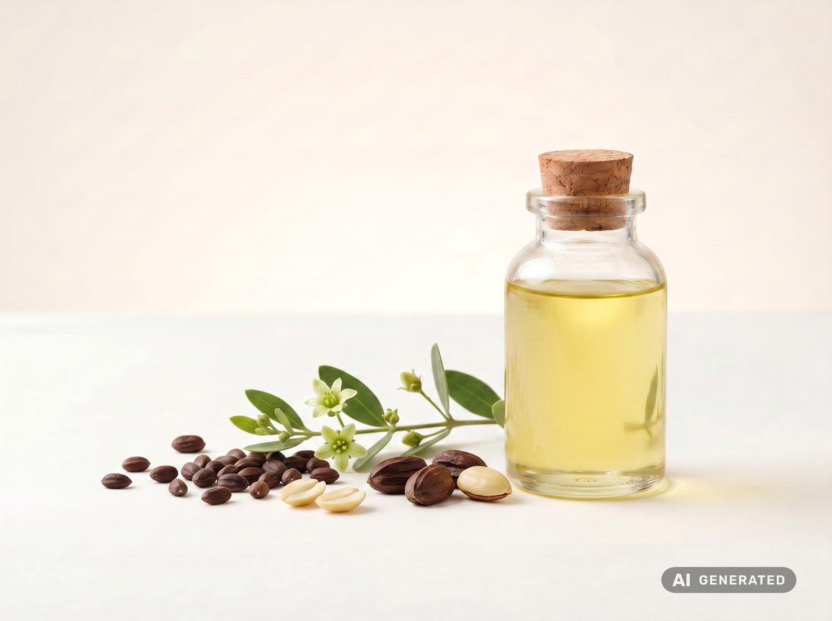 Huile de jojoba pressée à froid