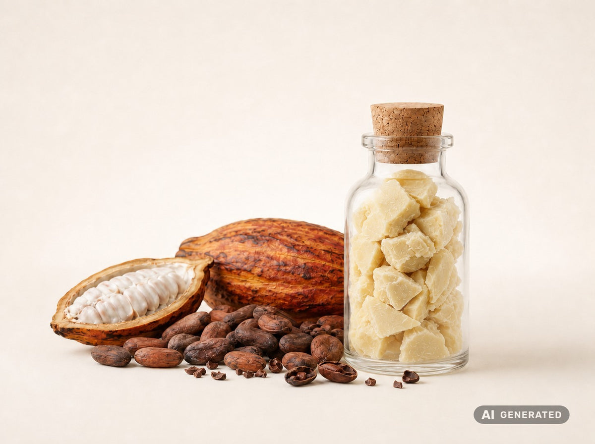 Manteca de cacao cruda, ecológica