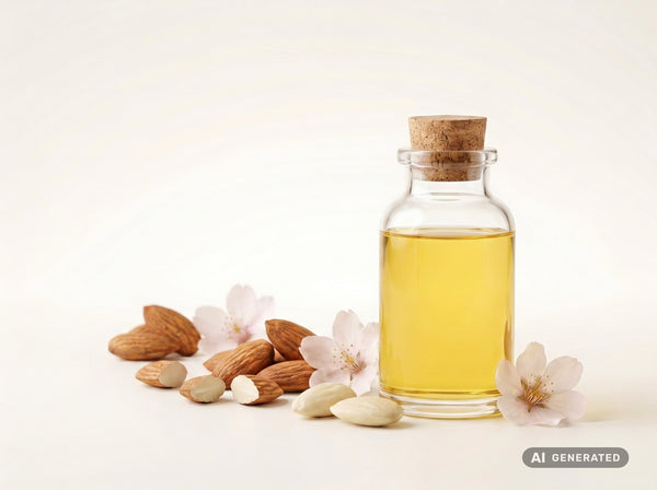 Aceite de almendra dulce prensado en frío, ecológico
