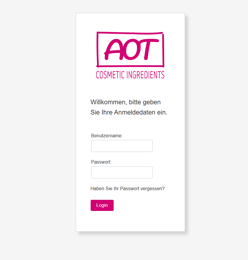 WEB-SHOP - LOG IN